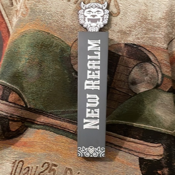 New Realm Brewing Company Hop Head Beer Tap Handle Gram Gram’s Oatmeal Porter - Picture 5 of 8